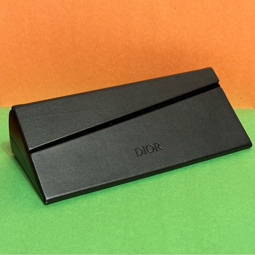 Christian Dior Asymmetrical Triangle Glasses Case
